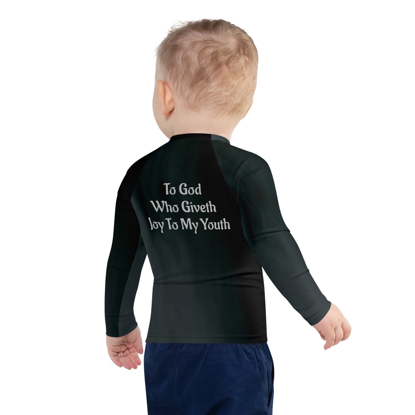 To The Altar of God - Kids Rash Guard