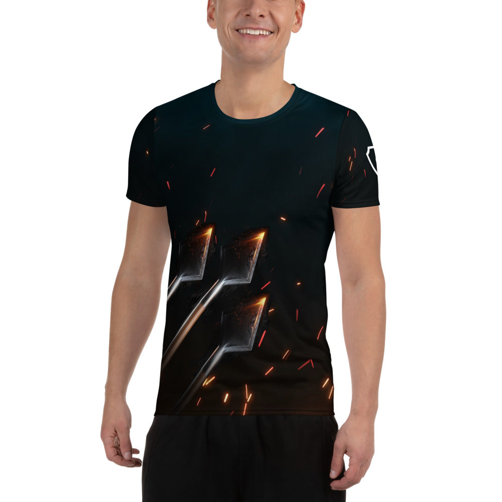 St Sebastian - Adult Athletic Shirt