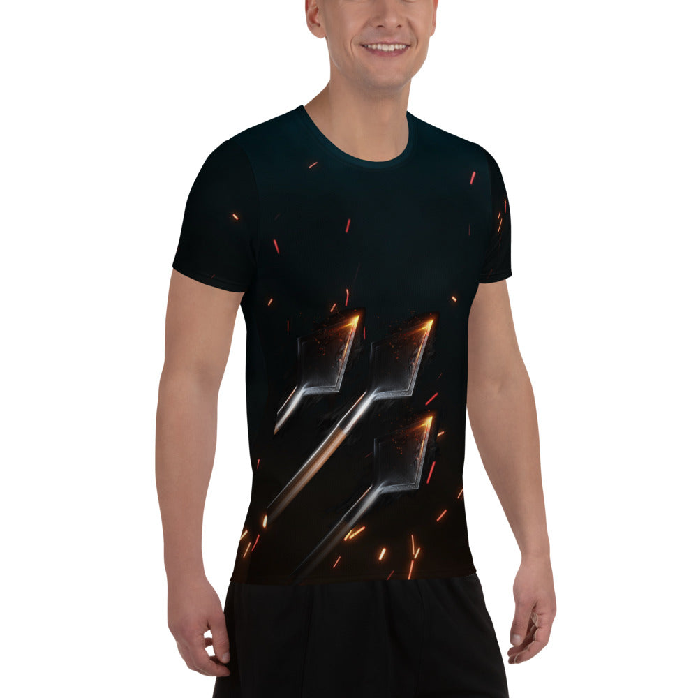 St Sebastian - Adult Athletic Shirt