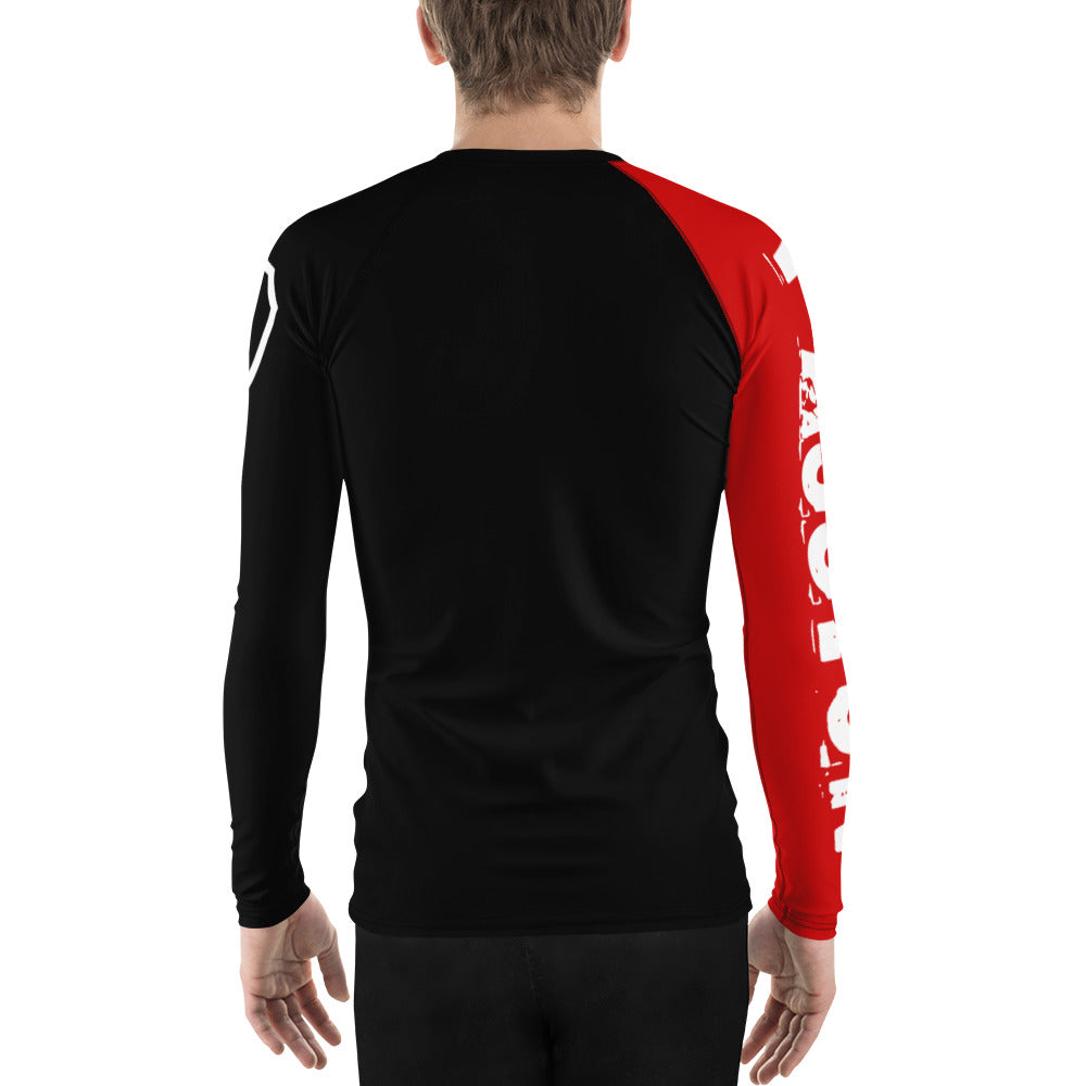 Black Belt - Passion - Adult BJJ Rash Guard