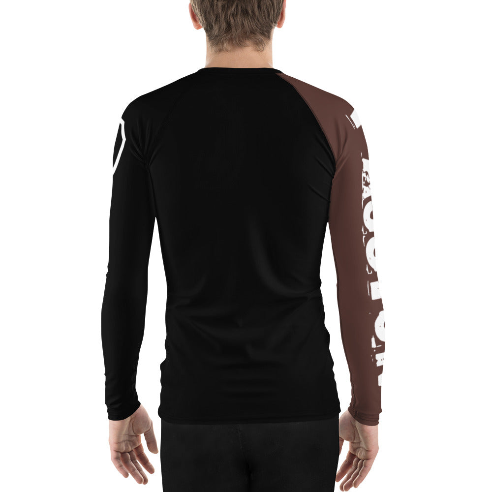 Brown Belt - Passion - Adult BJJ Rash Guard