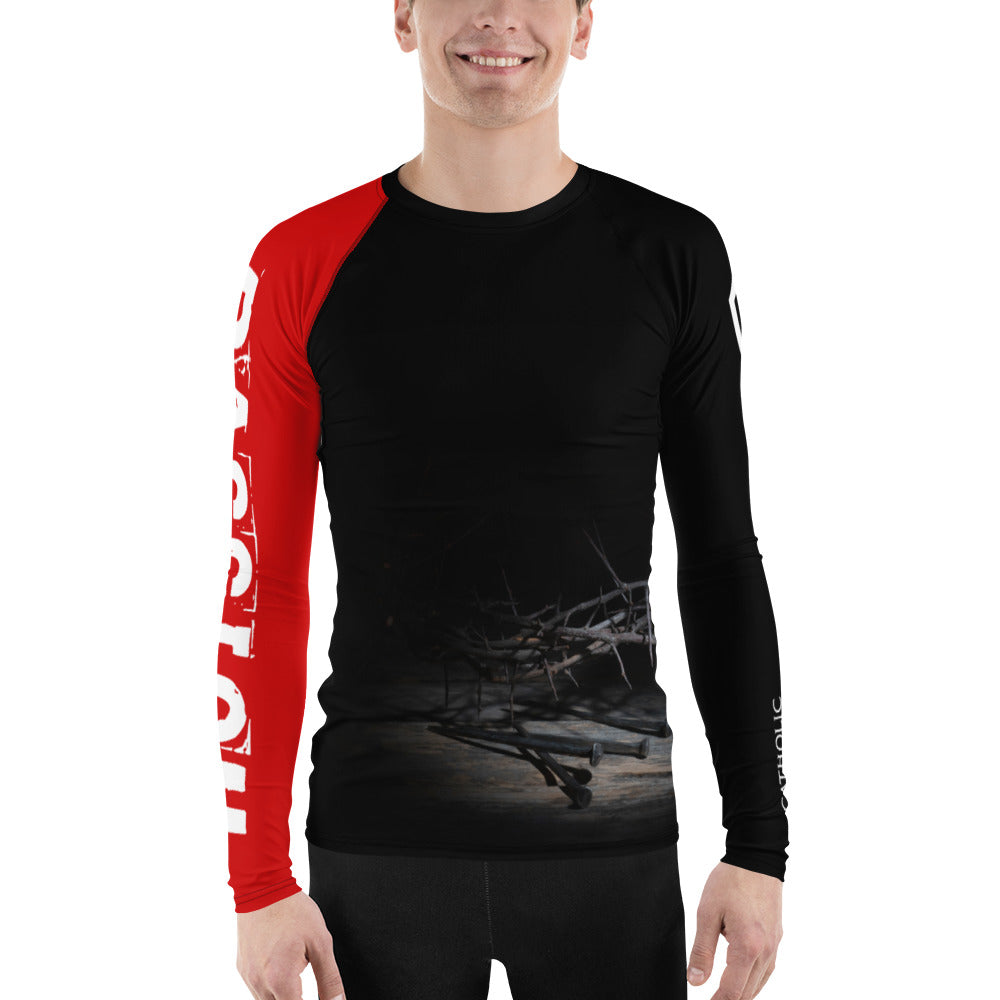 Black Belt - Passion - Adult BJJ Rash Guard