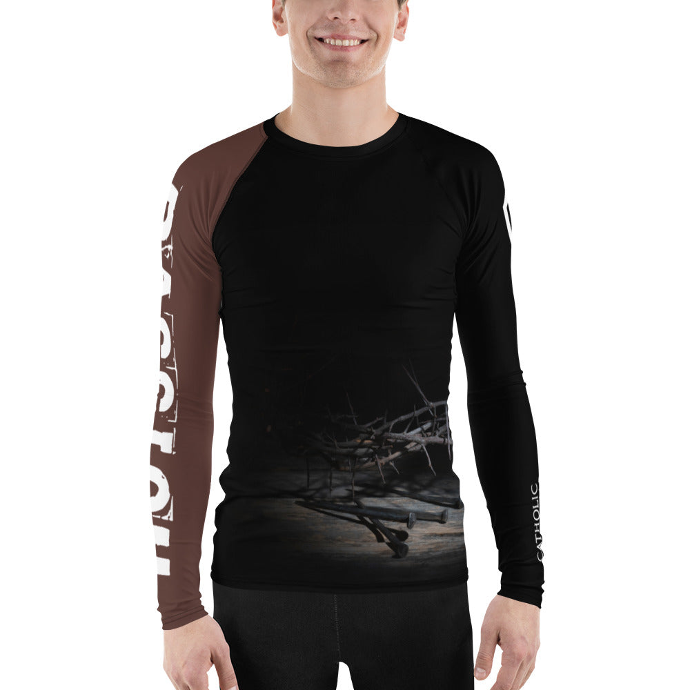 Brown Belt - Passion - Adult BJJ Rash Guard