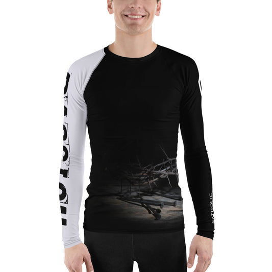 White Belt - Passion - Adult BJJ Rash Guard