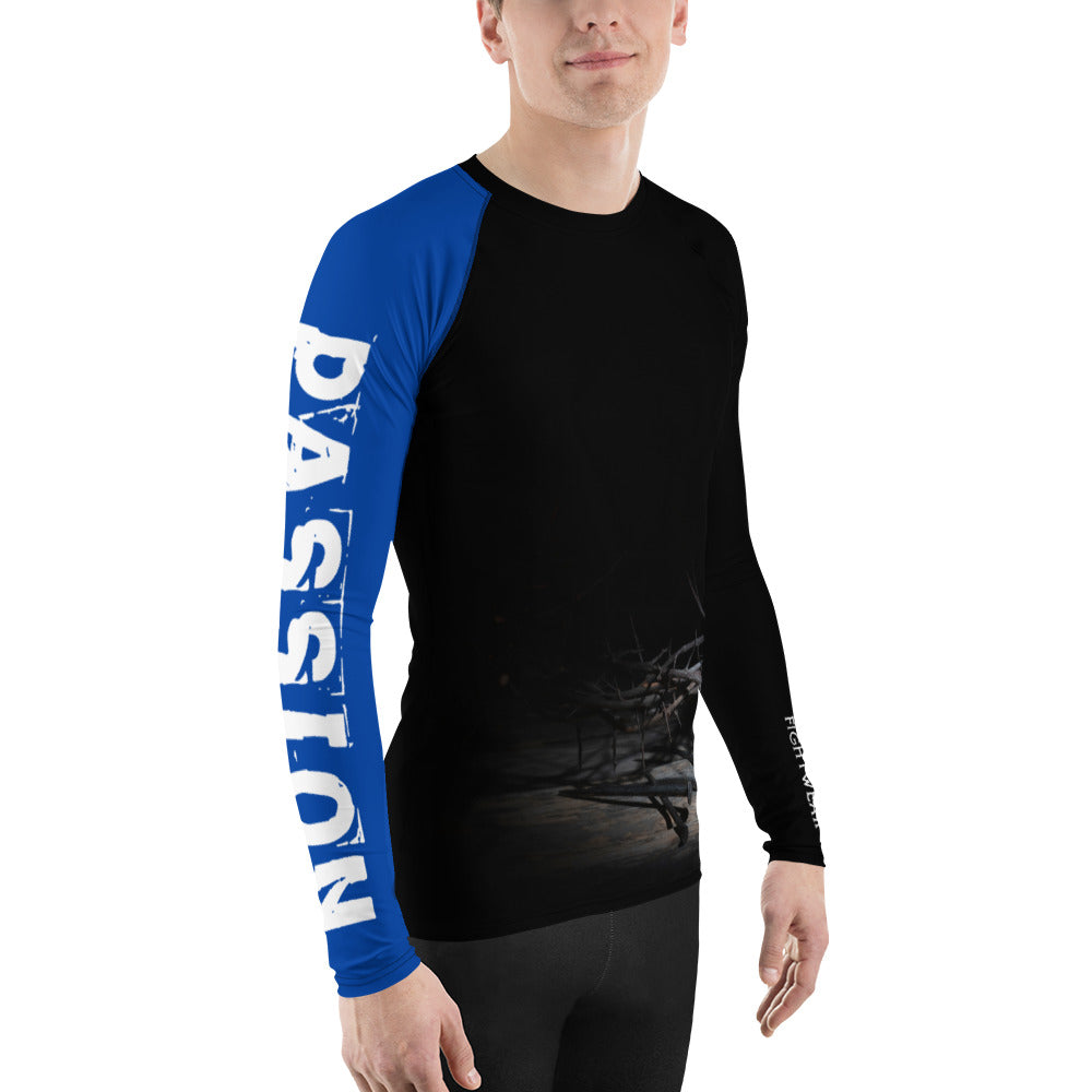 Blue Belt - Passion - Adult BJJ Rash Guard