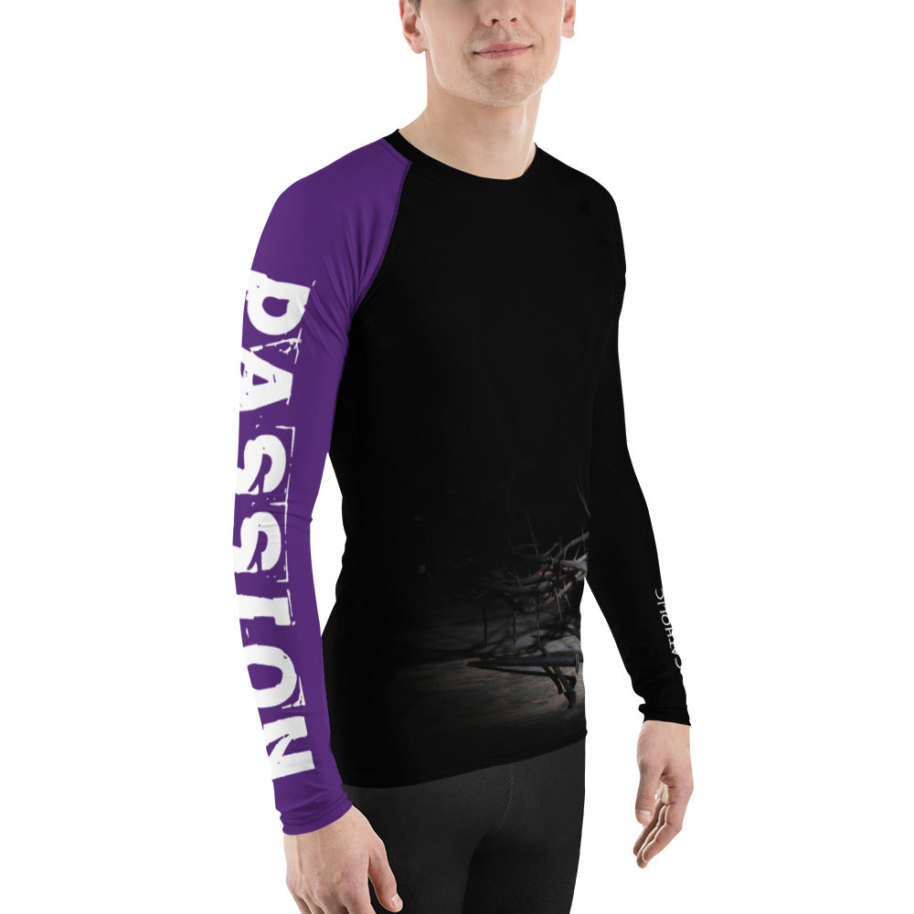 Purple Belt - Passion - Adult BJJ Rash Guard