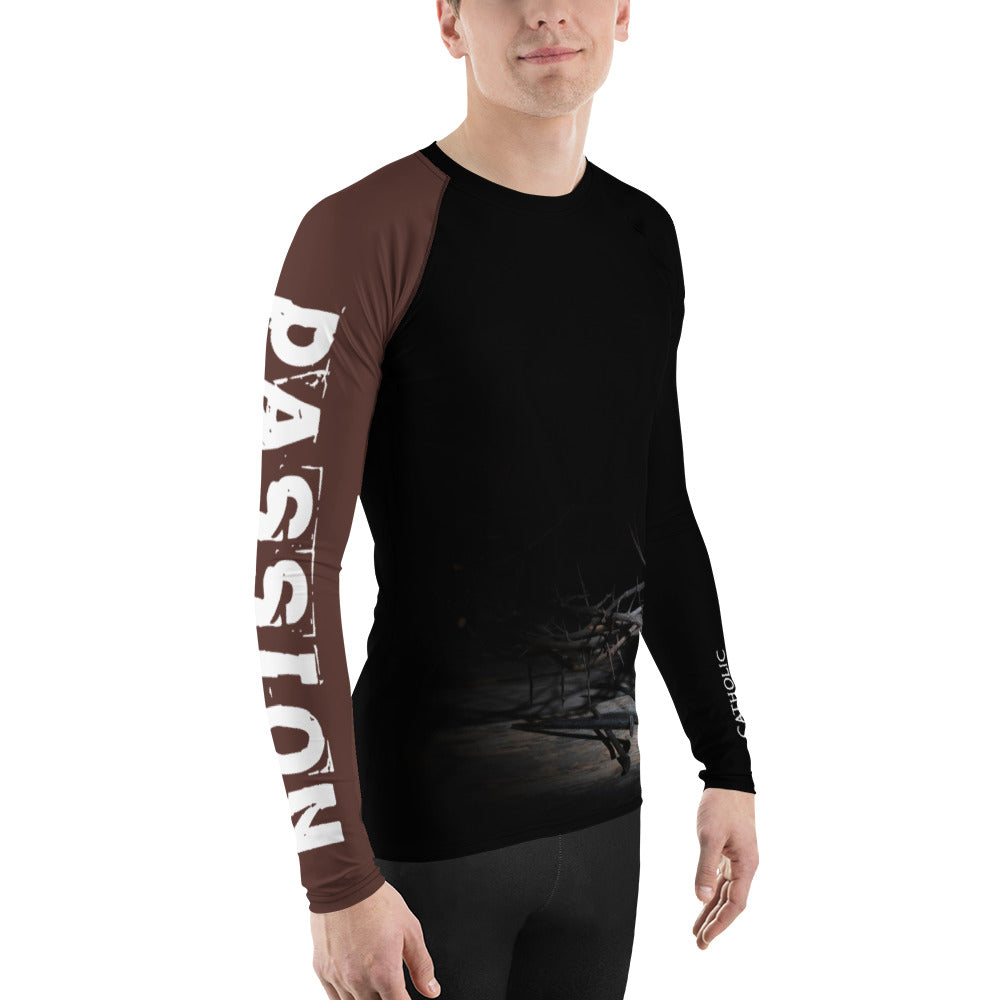 Brown Belt - Passion - Adult BJJ Rash Guard