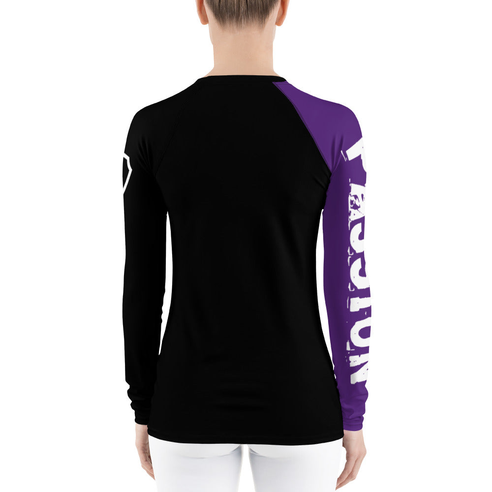 Purple Belt - Passion - Women's BJJ Rash Guard