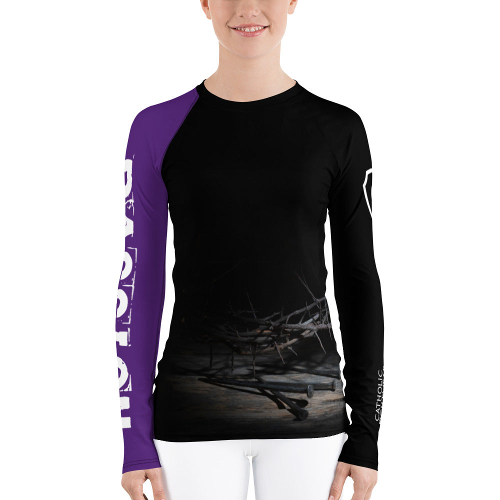 Purple Belt - Passion - Women's BJJ Rash Guard