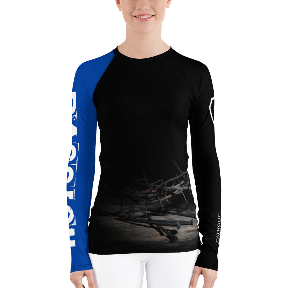 Blue Belt - Passion - Women's BJJ Rash Guard