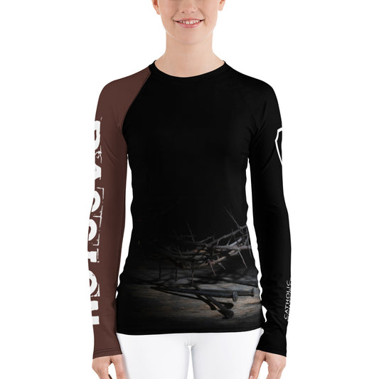 Brown Belt - Passion - Women's BJJ Rash Guard