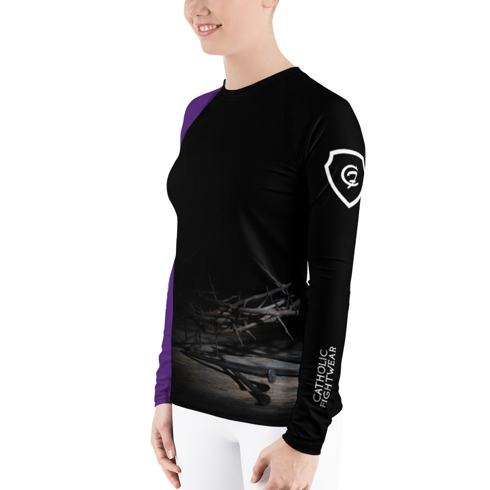 Purple Belt - Passion - Women's BJJ Rash Guard