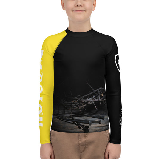 Yellow Belt - Passion - Youth BJJ Rash Guard