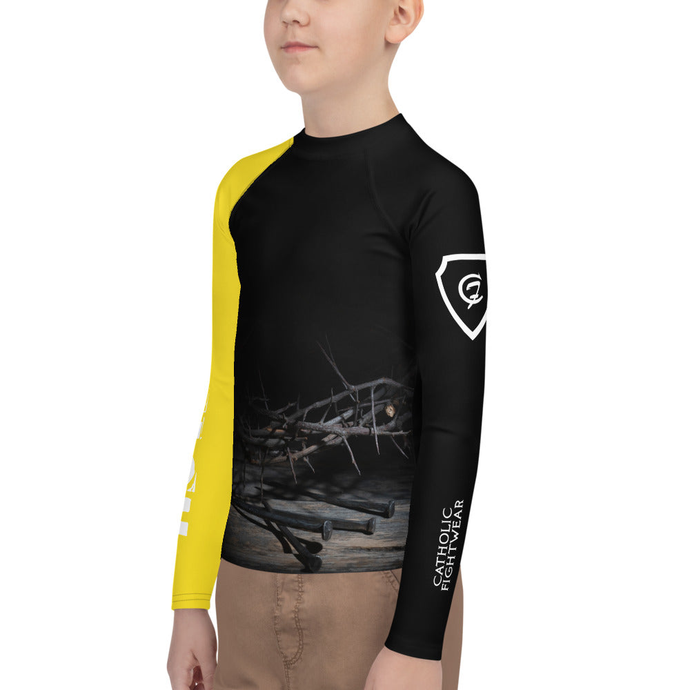 Yellow Belt - Passion - Youth BJJ Rash Guard