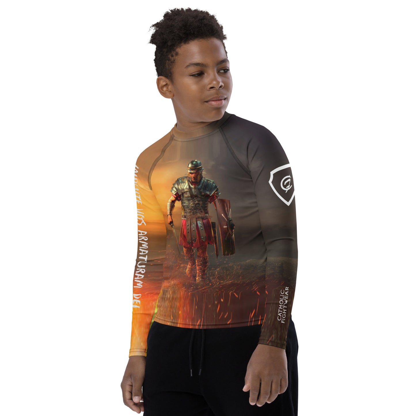 Armor of God Youth BJJ Rash Guard