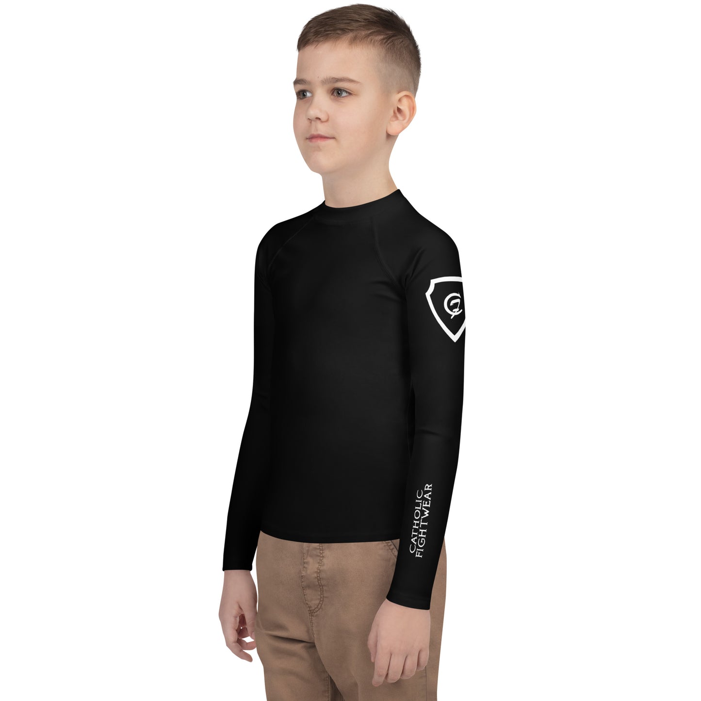 Catholic Fightwear Youth Rash Guard