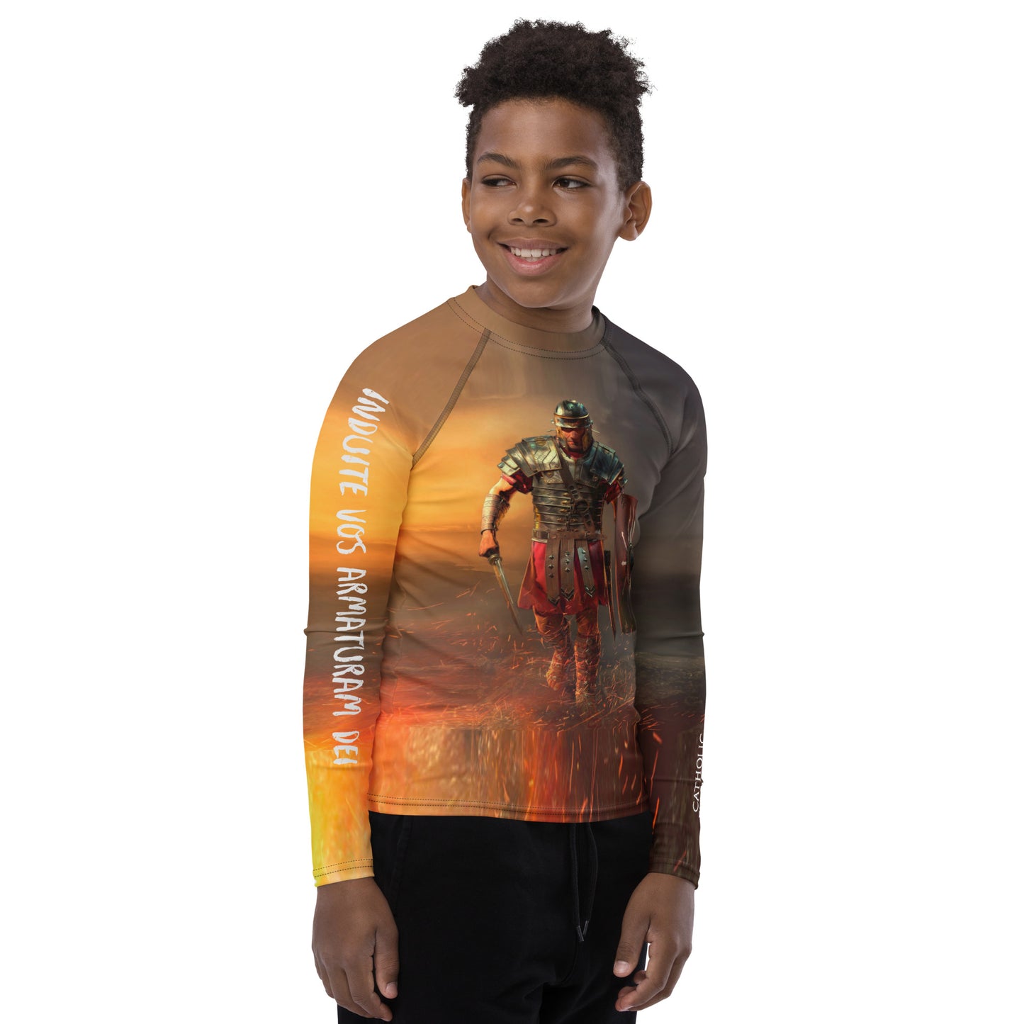 Armor of God Youth BJJ Rash Guard