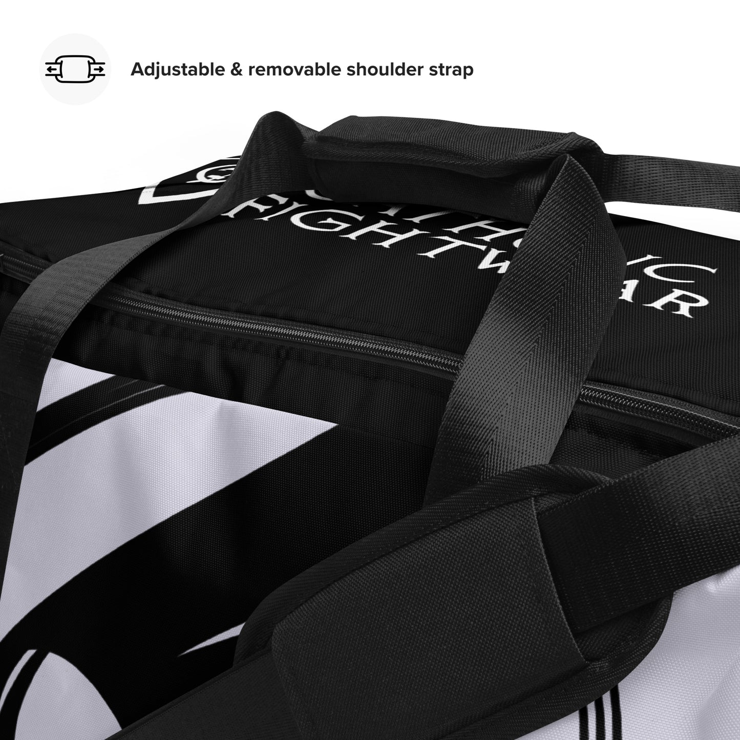 Guardian Angel Ranked Duffle Bag - White Belt