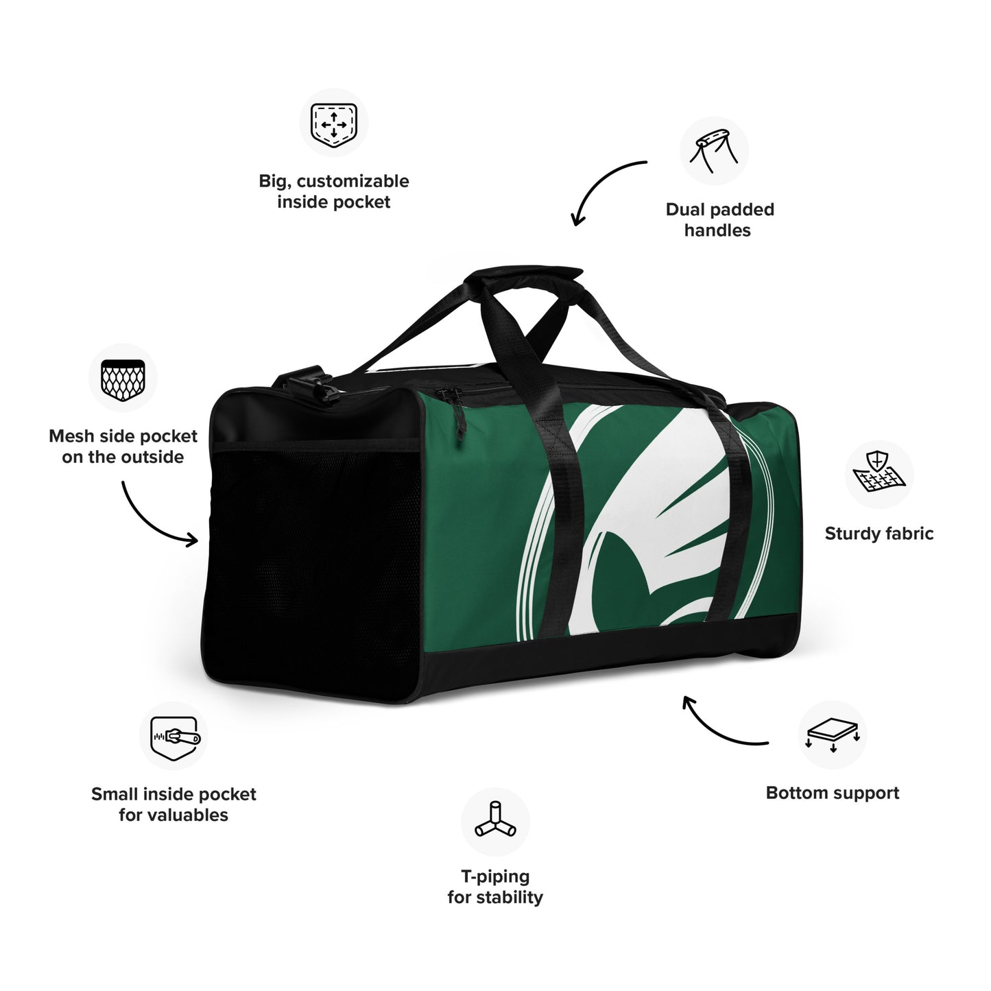 Guardian Angel Ranked Duffle Bag - Green Belt