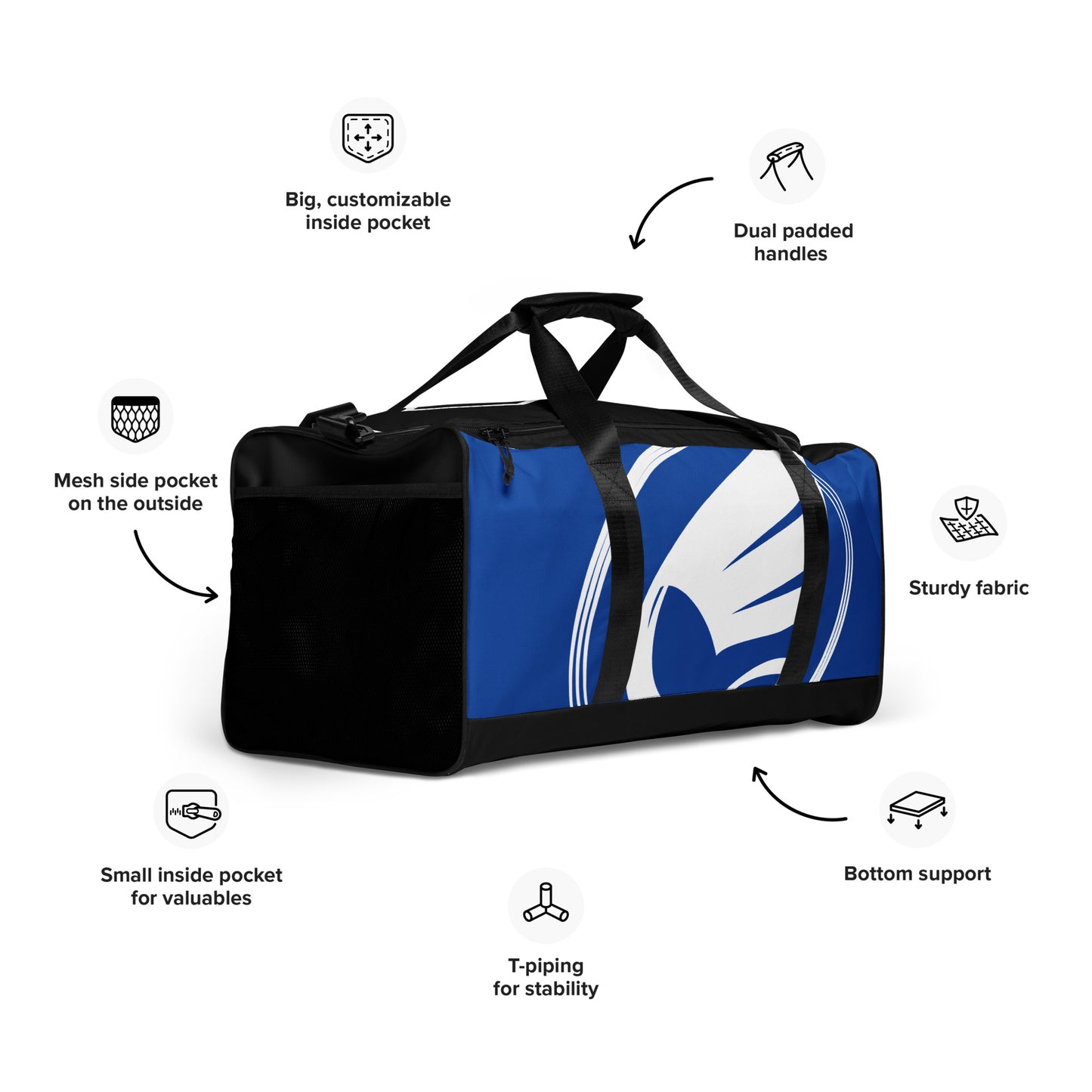 Guardian Angel Ranked Duffle Bag - Blue Belt