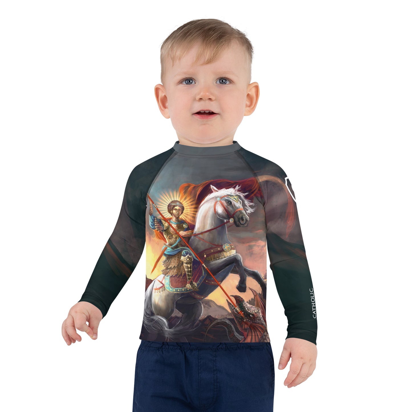 St George and the Dragon Kids BJJ Rash Guard