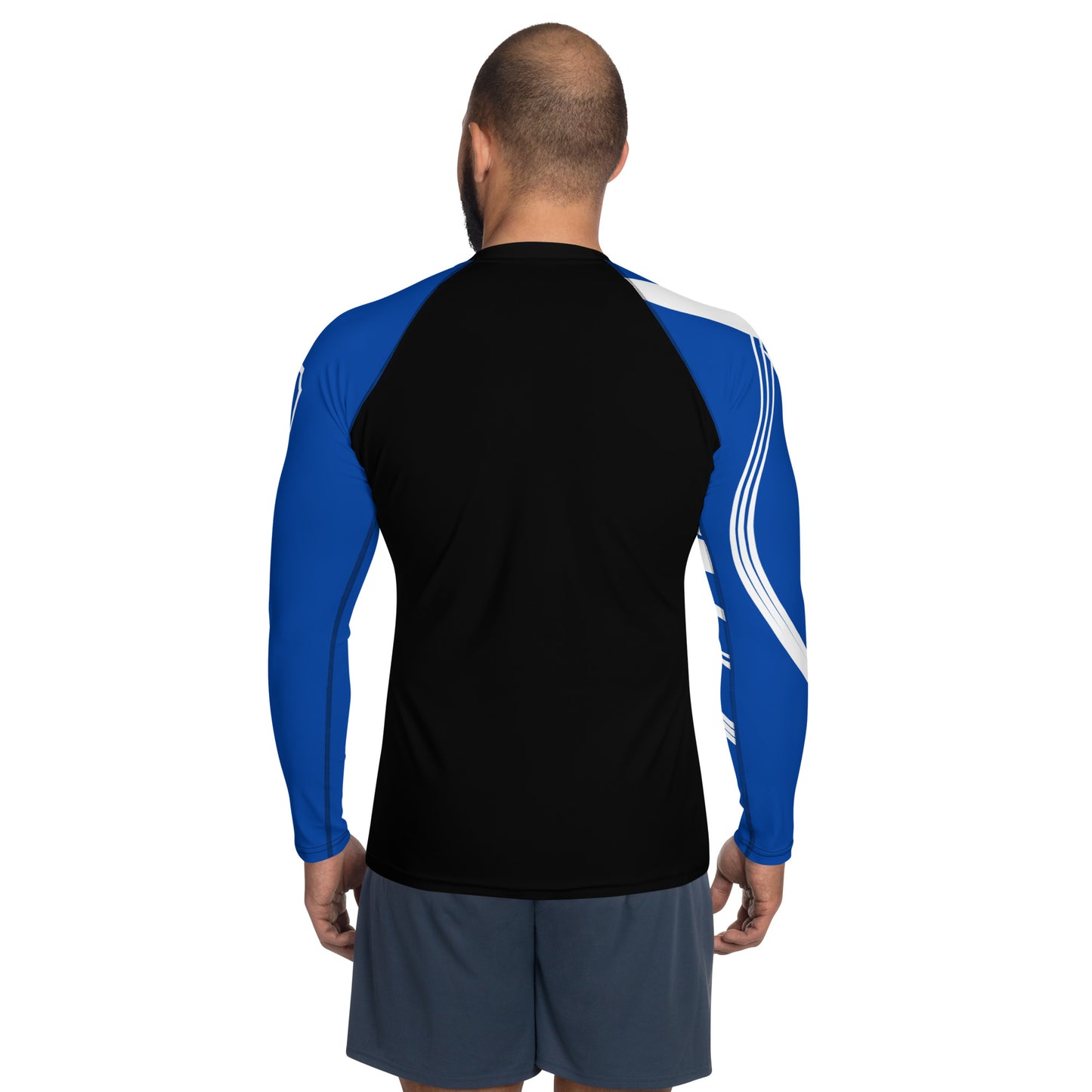 Guardian Angel Adult BJJ Rank Rash Guard - Blue Belt