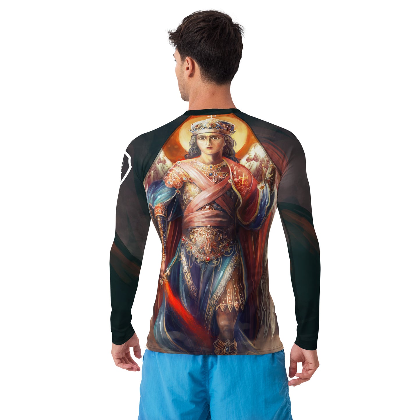 St Michael Adult BJJ Rash Guard