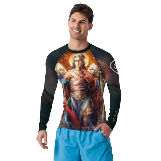 St Michael Adult BJJ Rash Guard