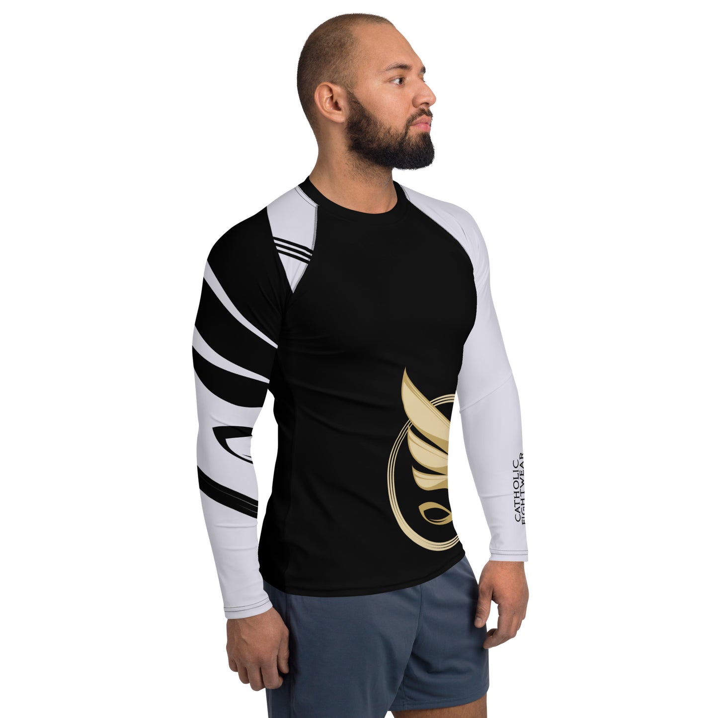 Guardian Angel Adult BJJ Rank Rash Guard - White Belt