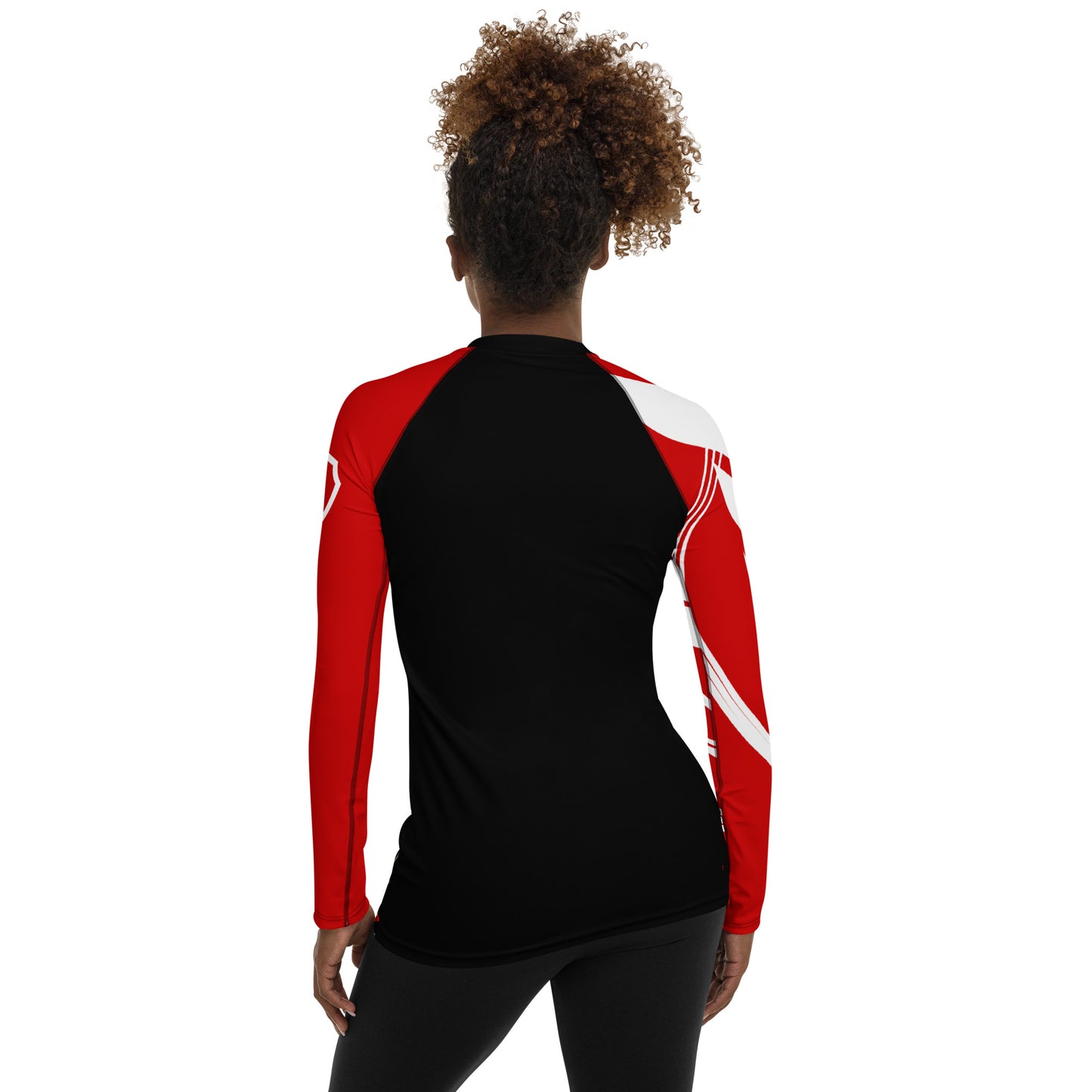 Guardian Angel Women's BJJ Rank Rash Guard - Black Belt