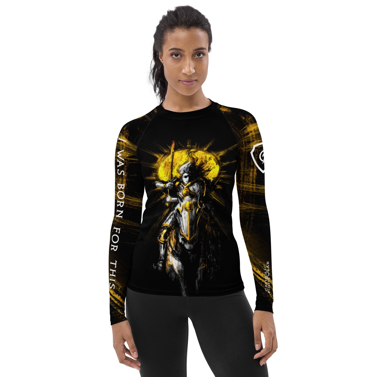 St Joan of Arc Women's BJJ Rash Guard