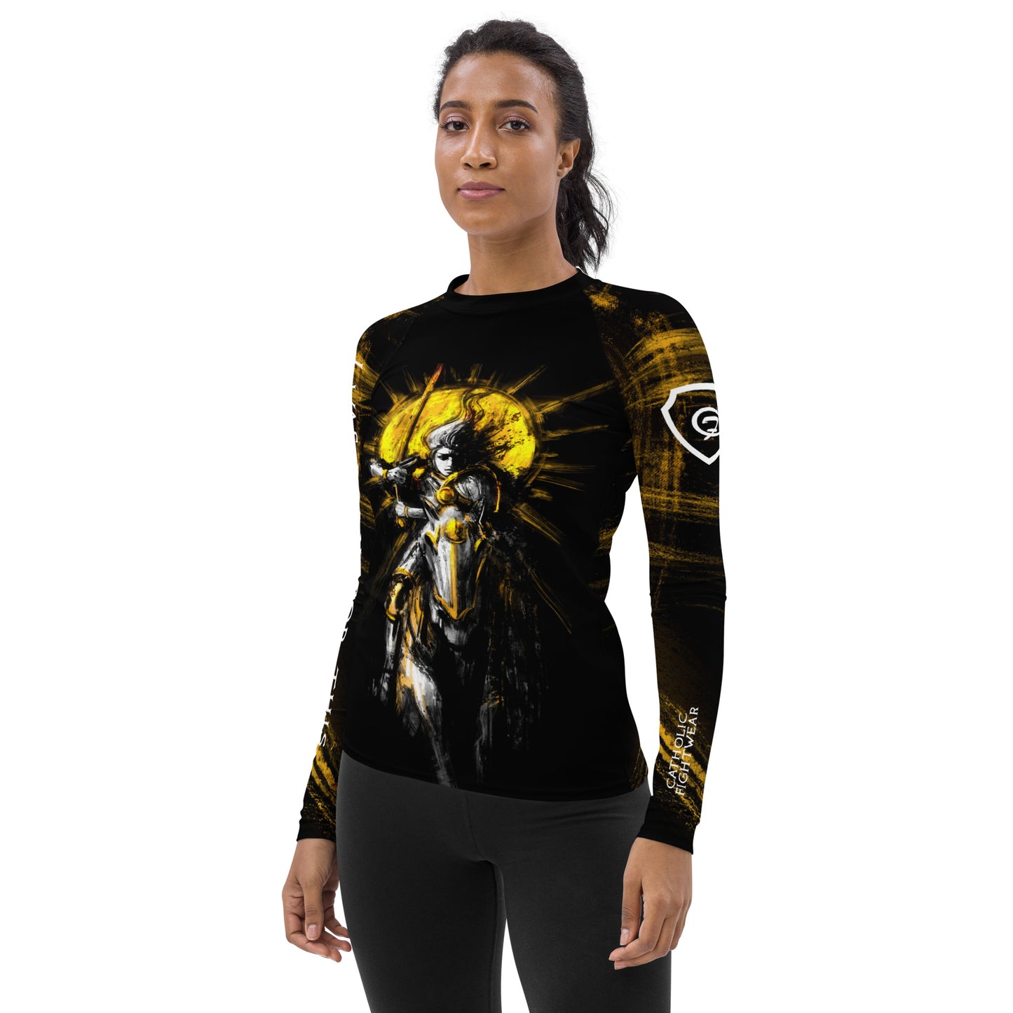 St Joan of Arc Women's BJJ Rash Guard