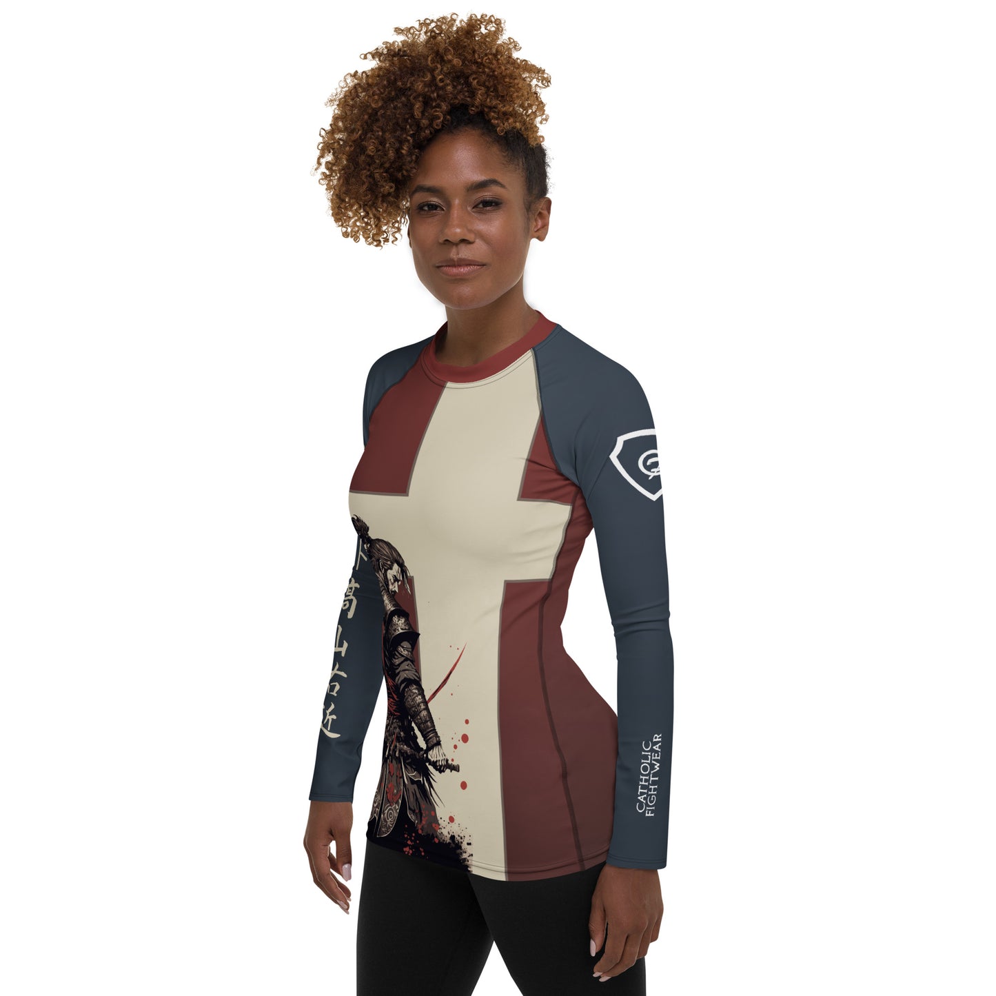 Blessed Justo Ukon Takayama - Women's BJJ Rash Guard