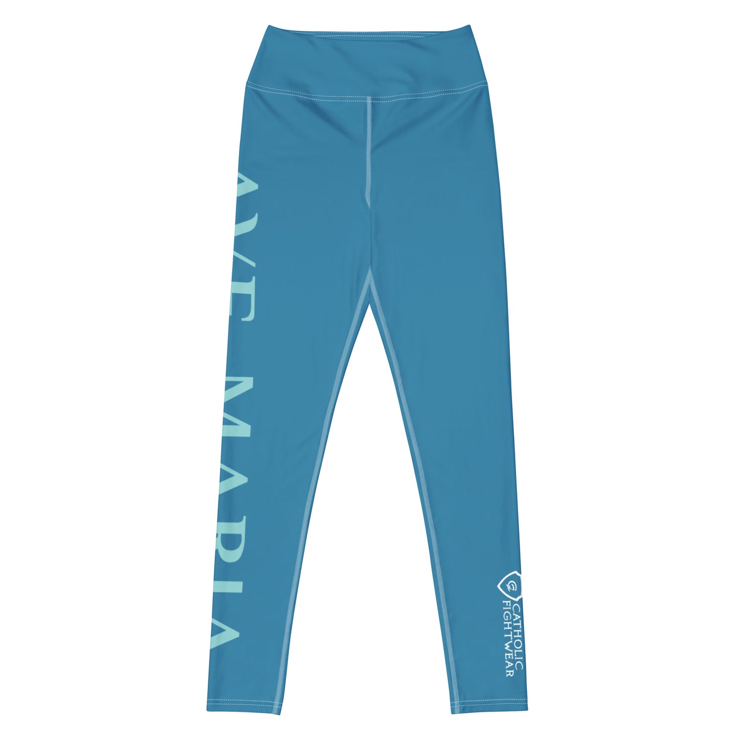 Ave Maria Women's BJJ Spats - Light Blue