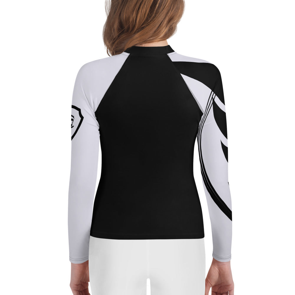 Guardian Angel Youth BJJ Rank Rash Guard - White Belt