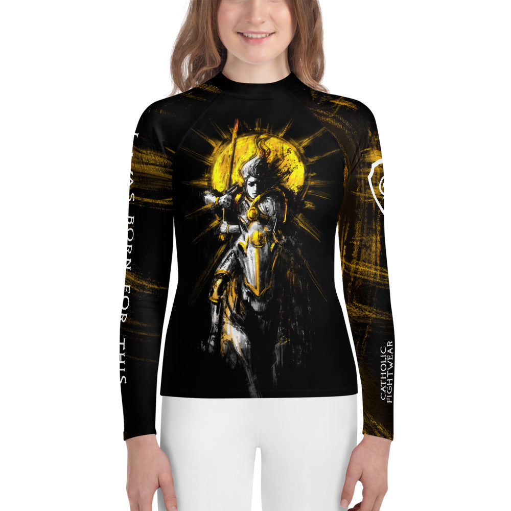 St Joan of Arc Youth BJJ Rash Guard