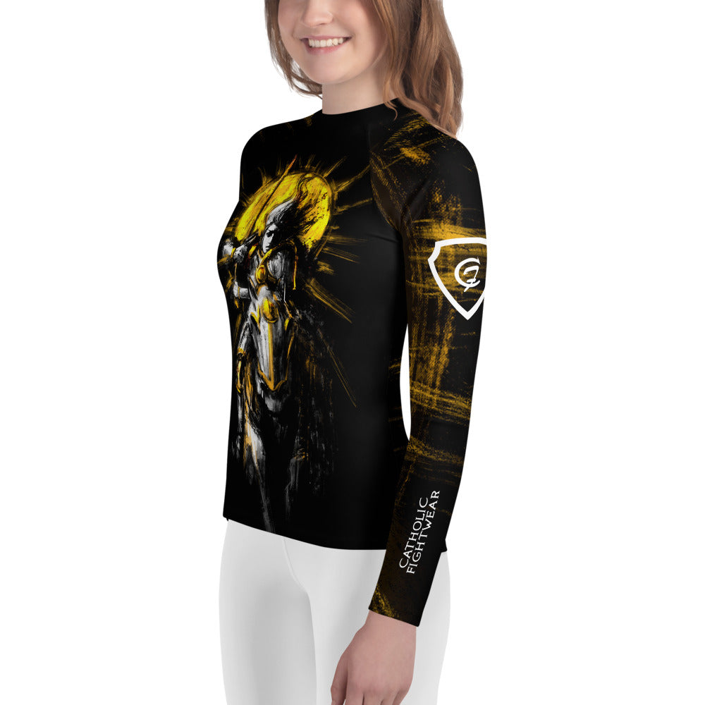 St Joan of Arc Youth BJJ Rash Guard